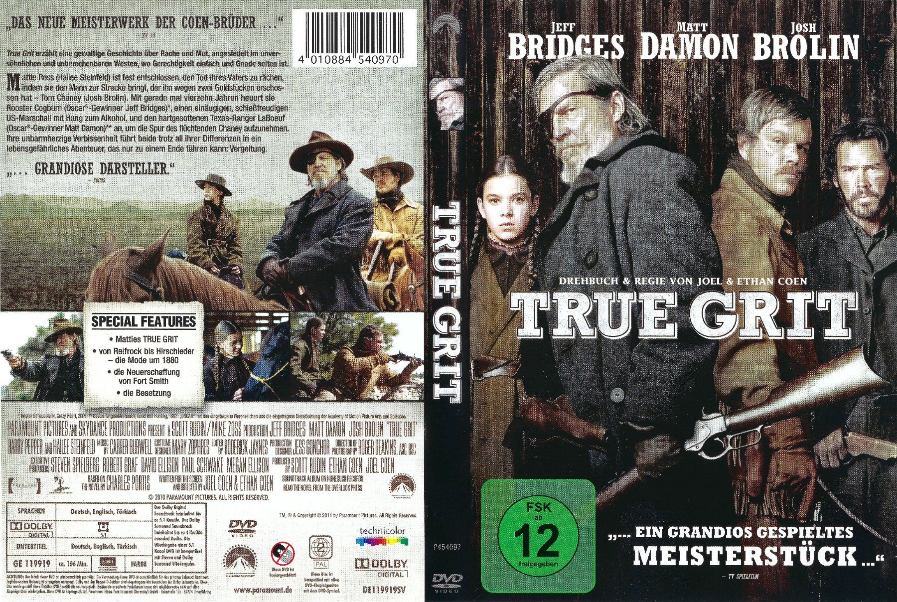 Tous les DVDs: True Grit – D'occasion à Zürich par Cineasten