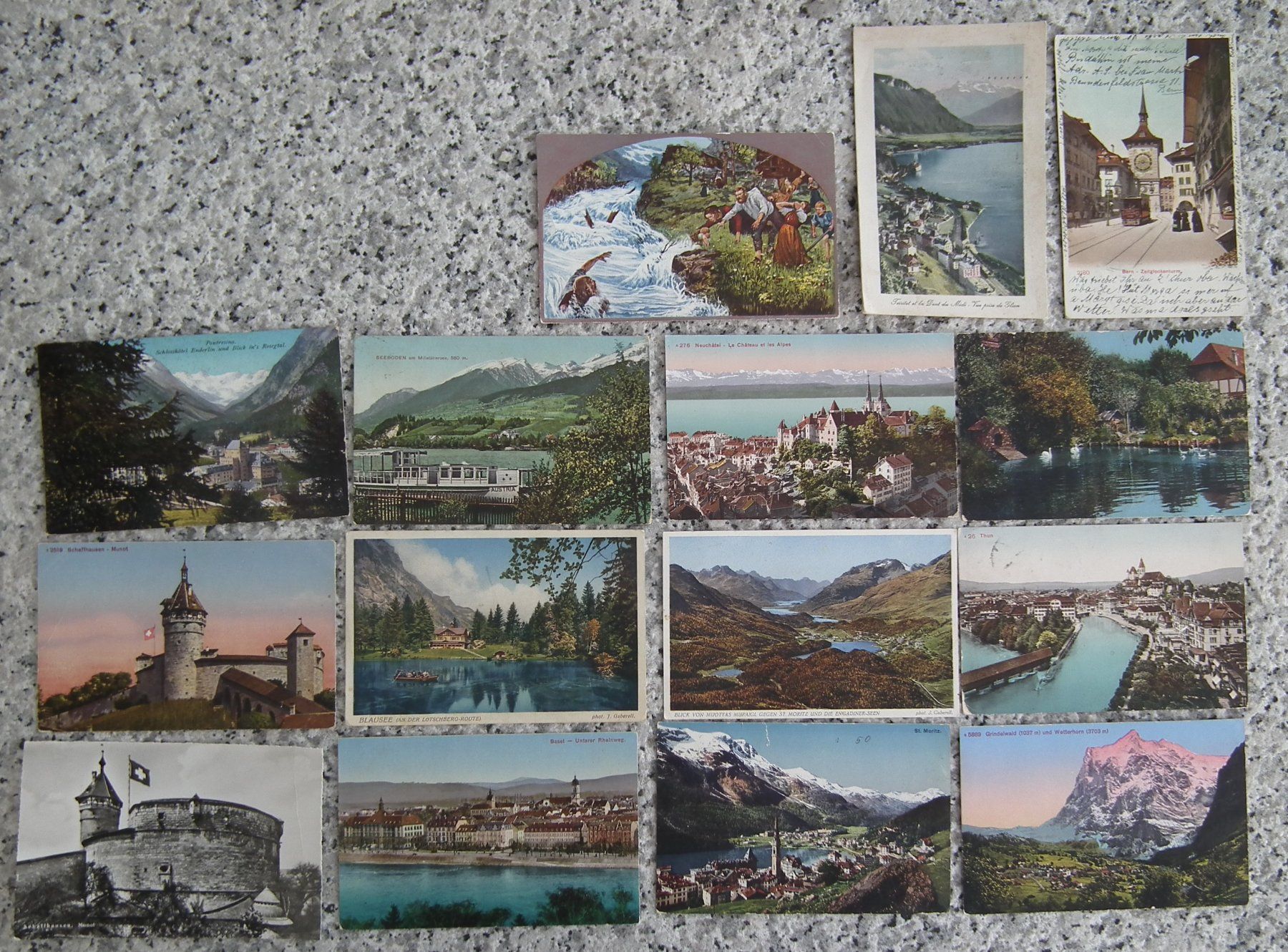 Ansichtskarten: schöne Alte Ansichtskarten Schweiz Diverse – Gebraucht aus Kriens von WULLU99