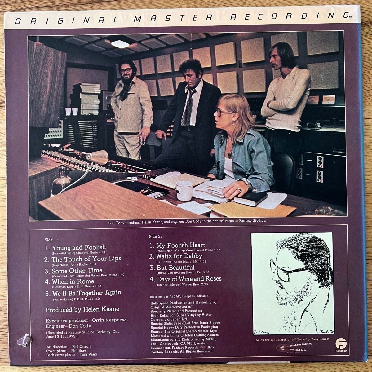 Schallplatten: Tony Bennett & Bill Evans - Same / Audiophile MFSL 1984 – Gebraucht aus Gais von soundcave57 1