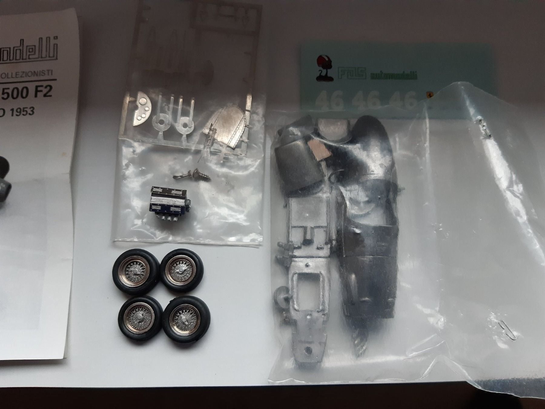 Ferrari Modellini d'auto: Ferrari 500 F 2 – Usato da Neuhausen venduto da simr3 1