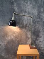 Restaurierte alte Midgard Werkstattlampe