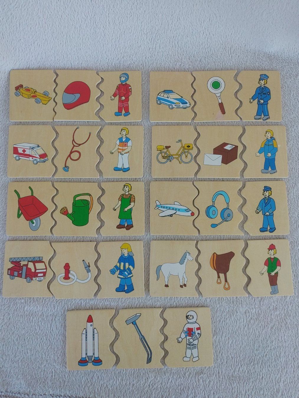 Puzzles: Lernspiel Puzzle Cognito Berufe – Gebraucht aus Strengelbach von Phorensic_30 5
