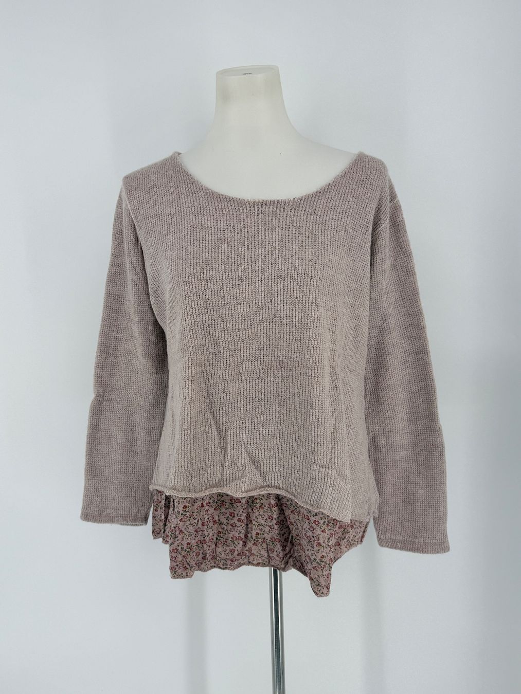 Pullover & Sweatshirts: Strick Pullover Gr. M mit Mohair – Defekt aus Auenstein von moin.
