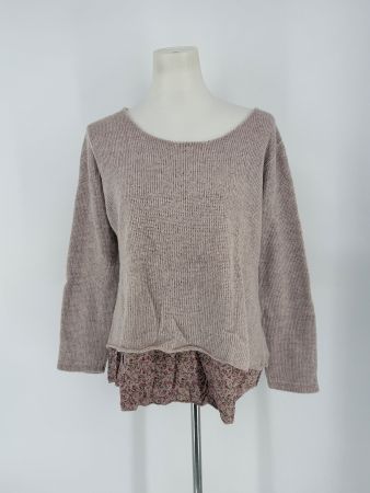 Strick Pullover Gr. M mit Mohair