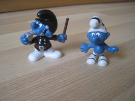 Schlümpfe Schlumpf Polizist & Sträfling von 1991
