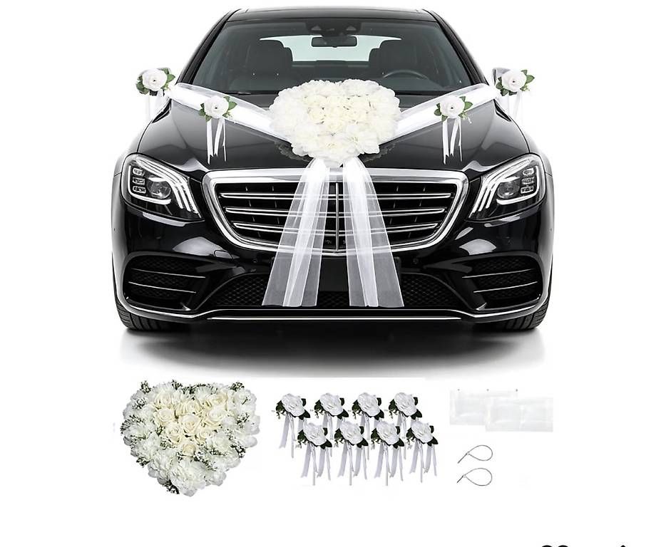Tutte le decorazioni: Auto Schmuck Hochzeit  – Nuovo e nell'imballaggio originale da Gersau venduto da iss_gpt7 1