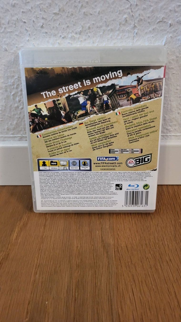 Sony Giochi: PS3 - Fifa Street 3 – Usato da Münsingen venduto da DigitaleSpielecke 1