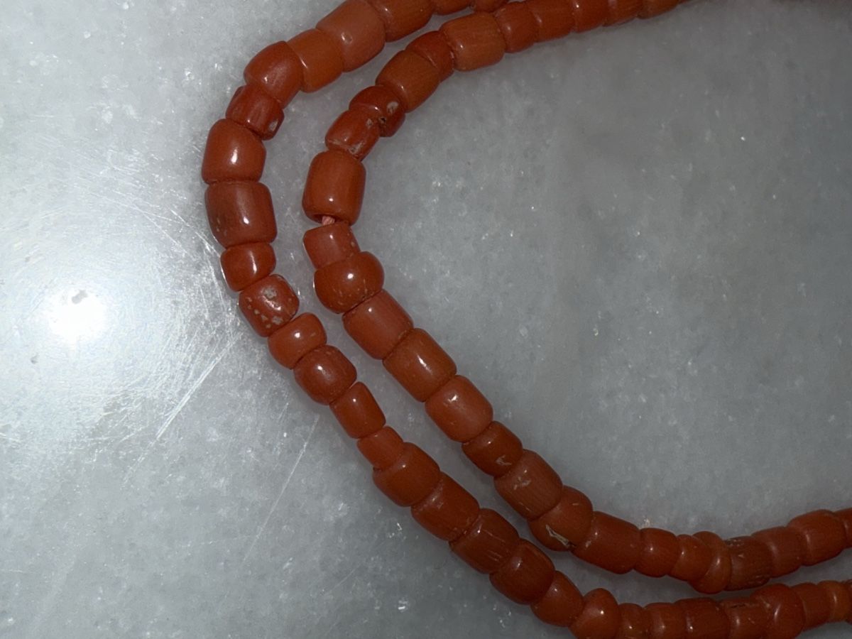 Catenine: Vintage Korallenkette – Usato da Aarburg venduto da Yula24 1