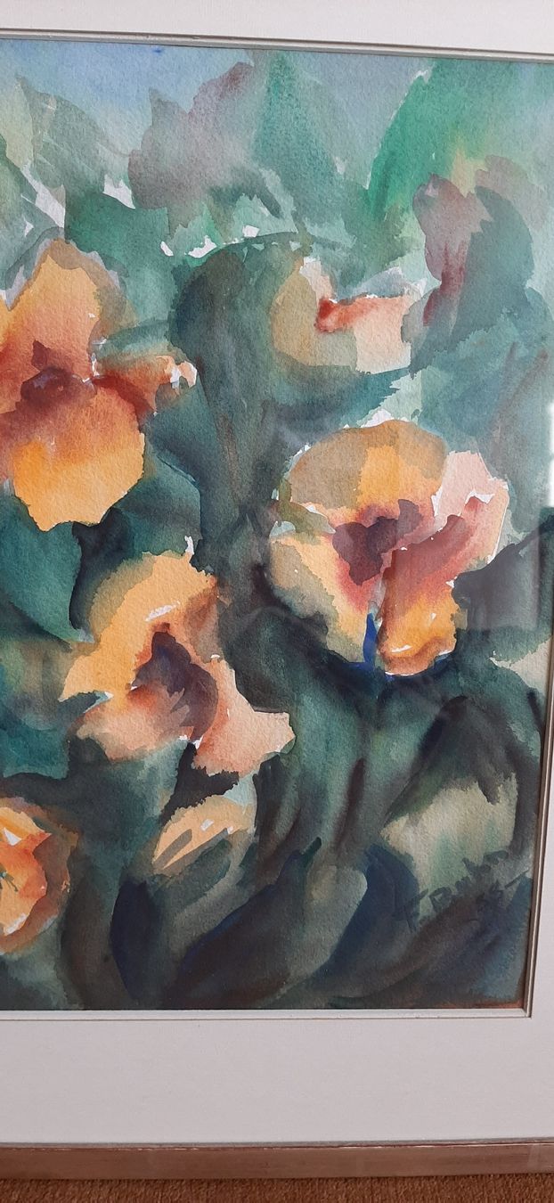 Dipinti: Aquarell Blumen – Nuovo (secondo la descrizione) da Metzerlen venduto da kwg_mh6g 1