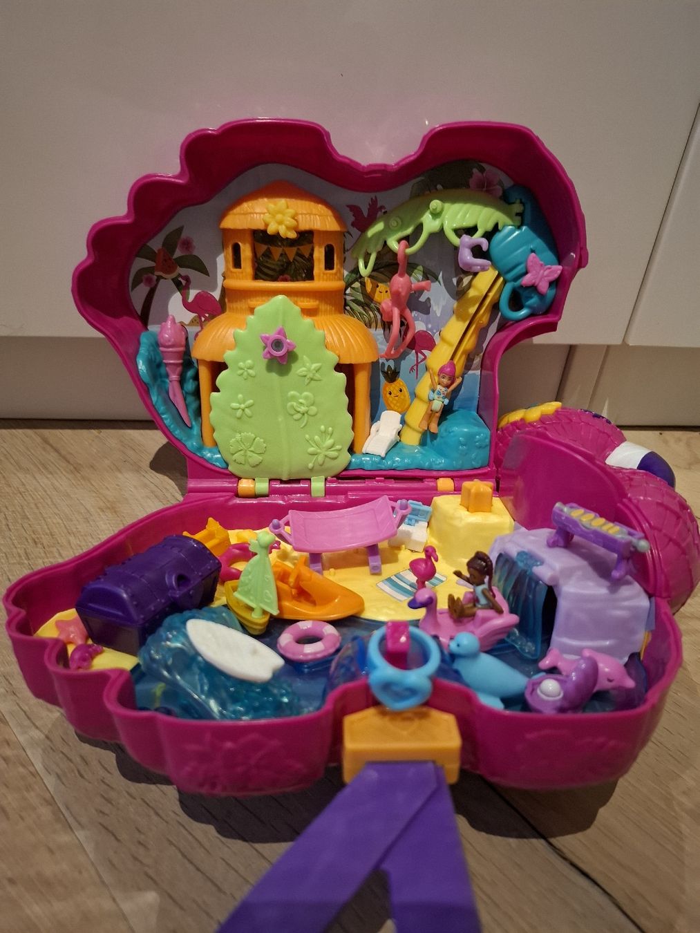 Giocattoli: Polly Pocket Flamingo-Party – Usato da Langnau am Albis venduto da simon1476 3