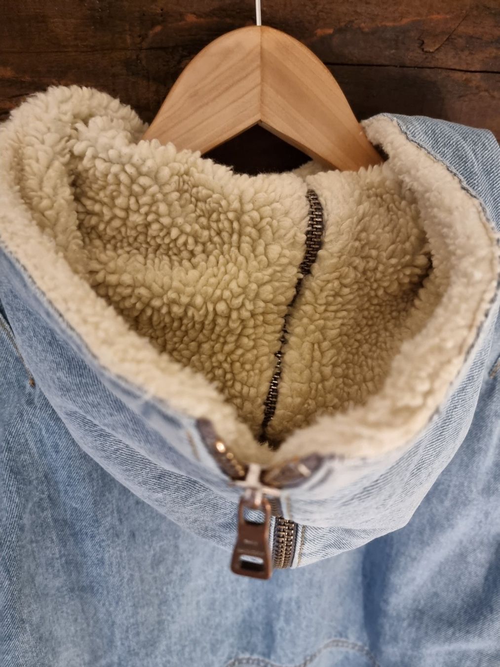 Mäntel: Denim Winter Mantel, gefuttert – Gebraucht aus Interlaken von NataliiaS 5