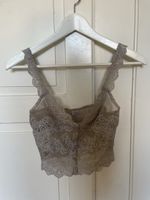 Lace Bralette underwear Grey 