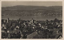 Alte Ansichtskarte Küsnacht am Zürichsee, gel. 1932