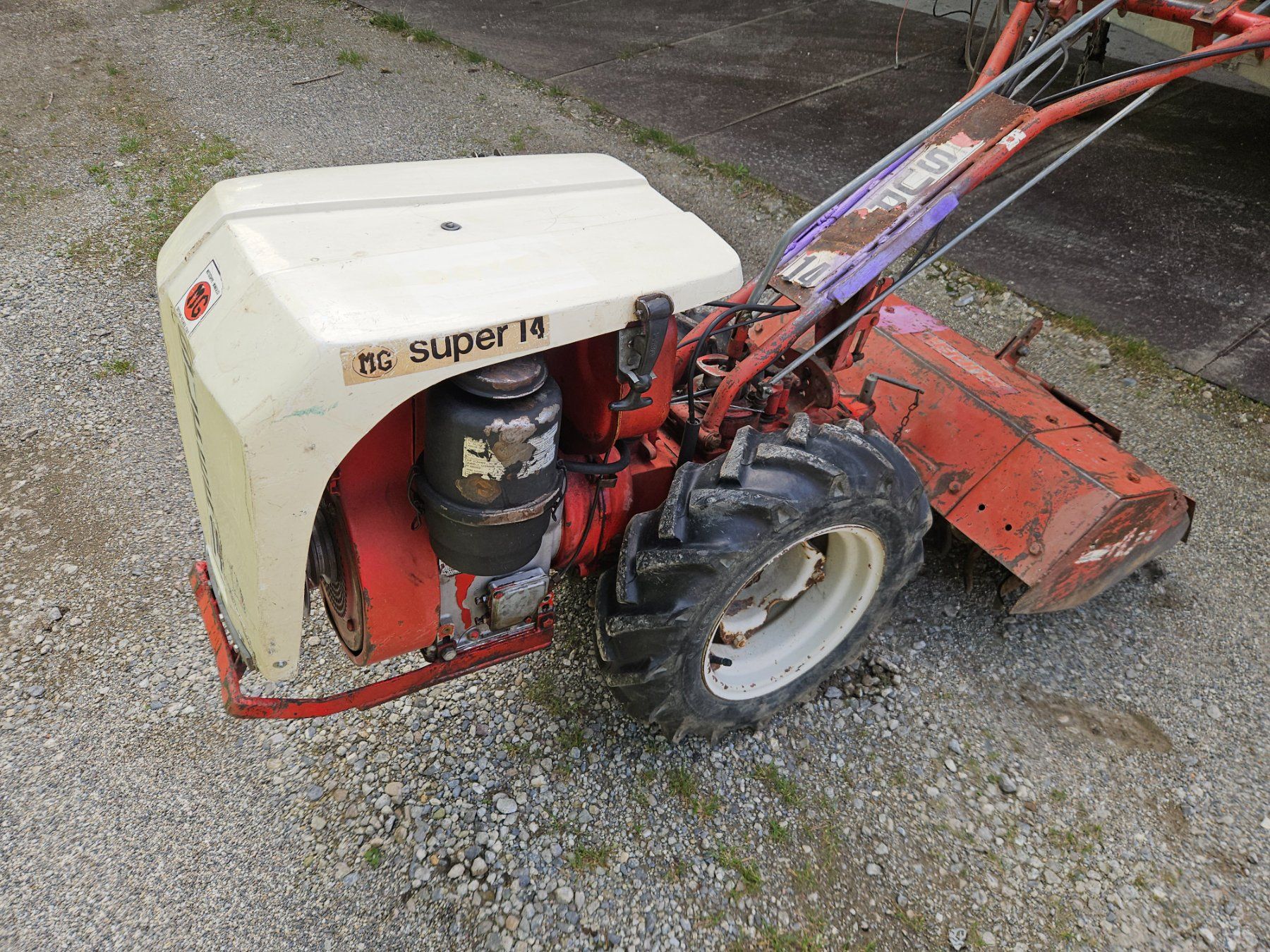 Tutte le macchine: Bodenfräse MG Super 14 – Usato da Oberburg venduto da goldoni19 2