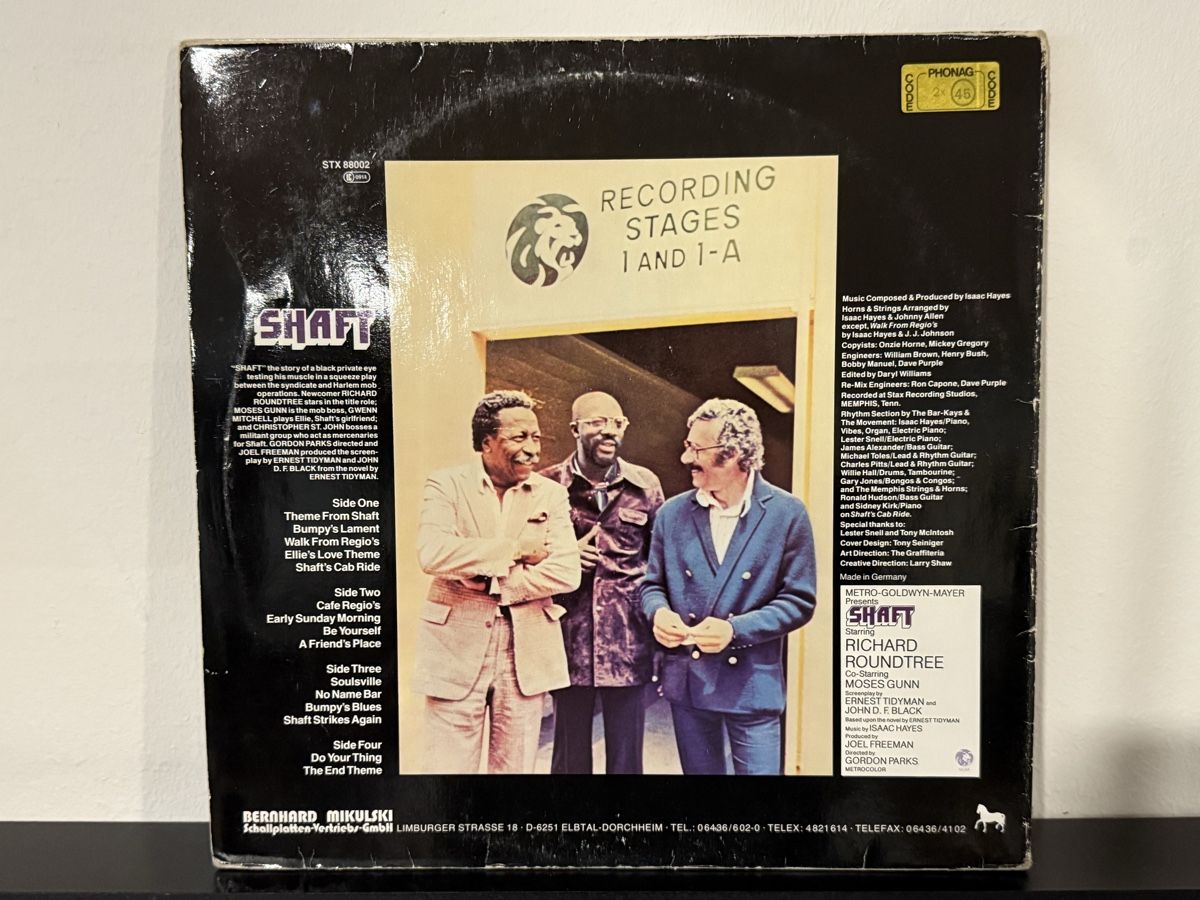 Dischi in vinile: Isaac Hayes - Shaft  – Usato da Delémont venduto da Studio_du_soleil 3