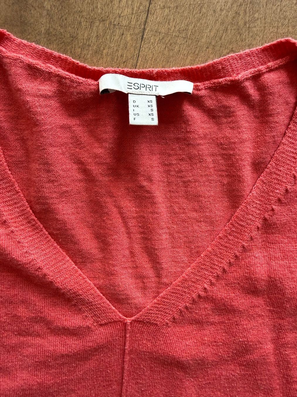 Esprit Pullover & Sweatshirts: ESPRIT - Korallfarbener Sommerpulli Gr. XS – Gebraucht aus Meilen von kleisi01 3