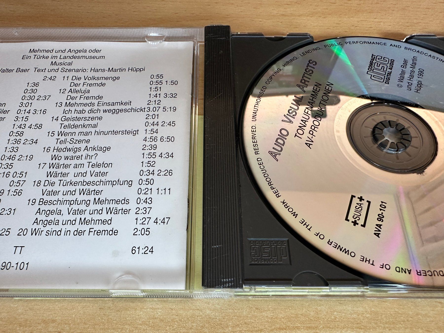 CD: Mehmed Und Angela Oder Ein Türke Im Landesmuseum – Usato da Rikon im Tösstal venduto da Alpenmutz 2