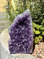 wunderschöne Amethyst Geode 33cm hoch✨Top Qualität!