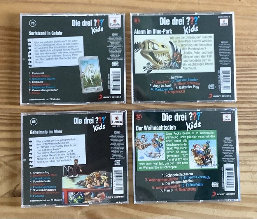 4 3 Fragezeichen Kids CDs (Gebraucht) in Hendschiken für CHF 10 – mit ...