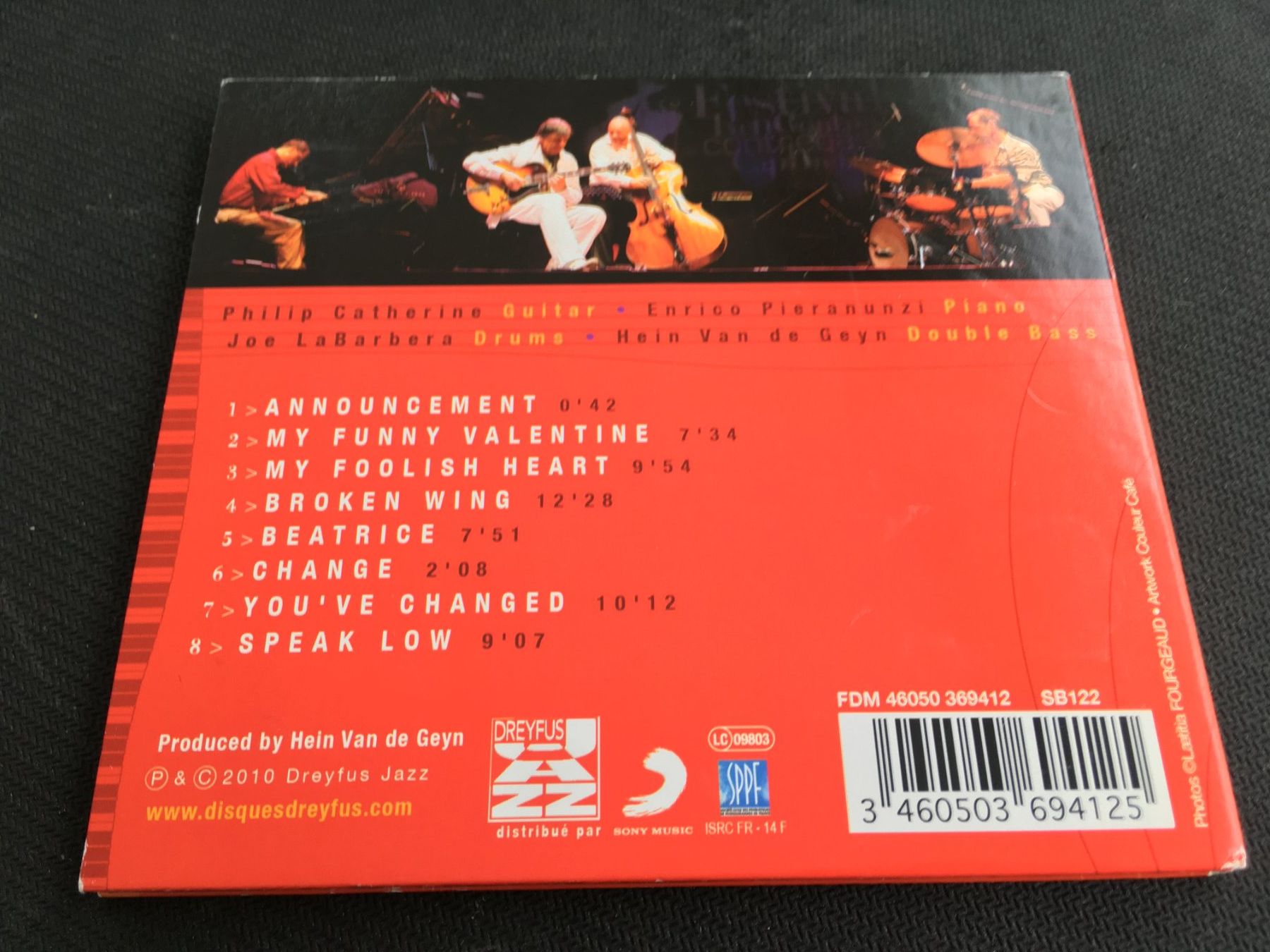 CD: Philip Catherine - Concert in Capbreton -CD- – Usato da St.Gallen venduto da MedienJoe 2