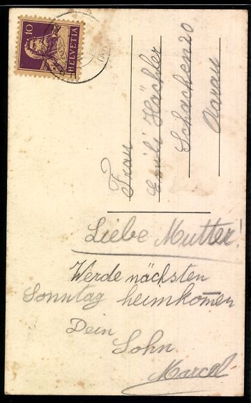 Cartoline postali: AK Uerkheim, Kirche und Pfarrhaus – Usato da Berlin venduto da bartko-reher 1