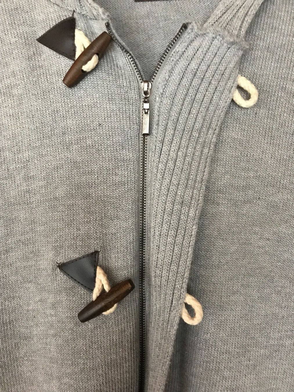 Jacken: HERREN STRICK-JACKE GRAU -GRÖSSE L - NEU – Neu (gemäss Beschreibung) aus Buchs AG von fischli610 3