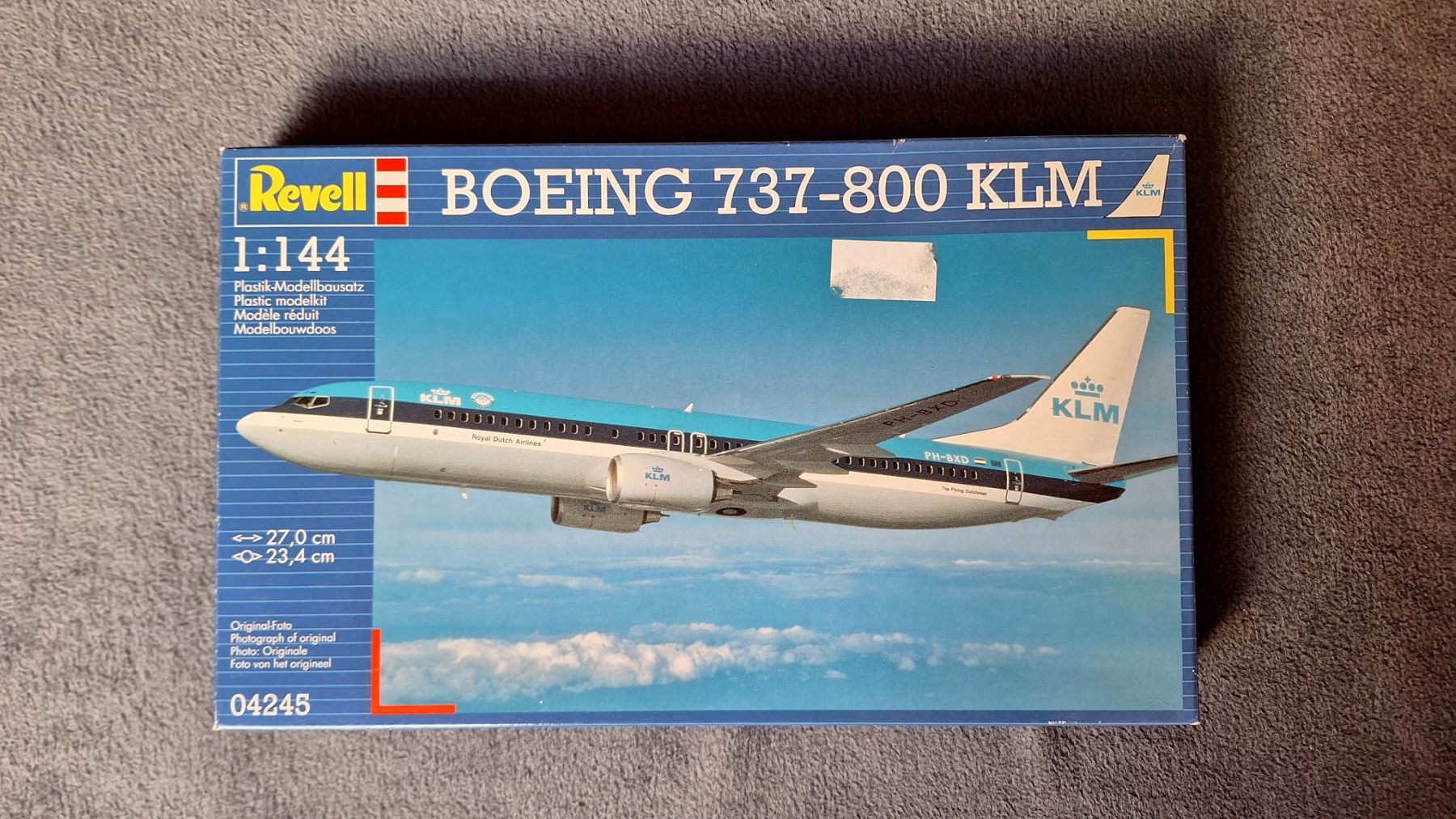 Revell Kit di modellismo & Modellini statici: Revell Boeing 737 - 800 KLM – Nuovo (secondo la descrizione) da Haslen AI venduto da JEPIZU