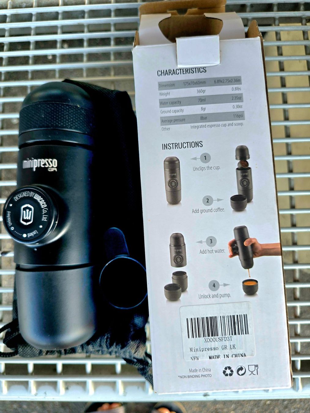 Wacaco Macchine per caffè & Macchine per espresso: Tragbare espresso Maschine – Nuovo e nell'imballaggio originale da Zürich venduto da nat_8c7c 1