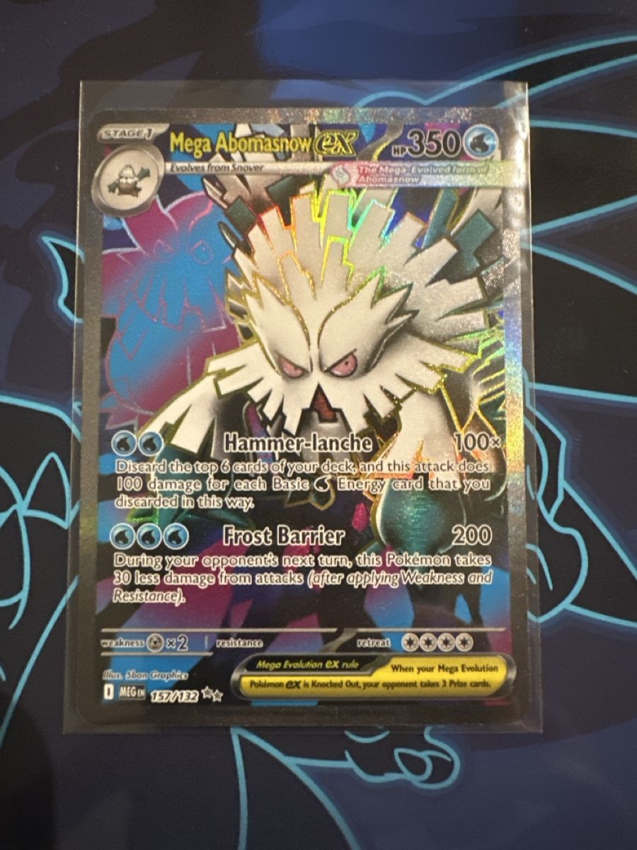 Pokémon Sammelbilder & Trading cards: Mega Evolution 🇬🇧 Mega Abomasnow ex – Neu (gemäss Beschreibung) aus Adligenswil von 3__S
