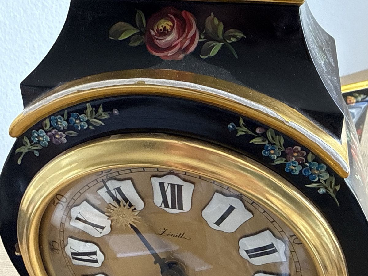 Zenith Stand- & Wanduhren: Schöne alte Pendule ZENITH handbemalt – Gebraucht aus Konolfingen von petzipetz 7
