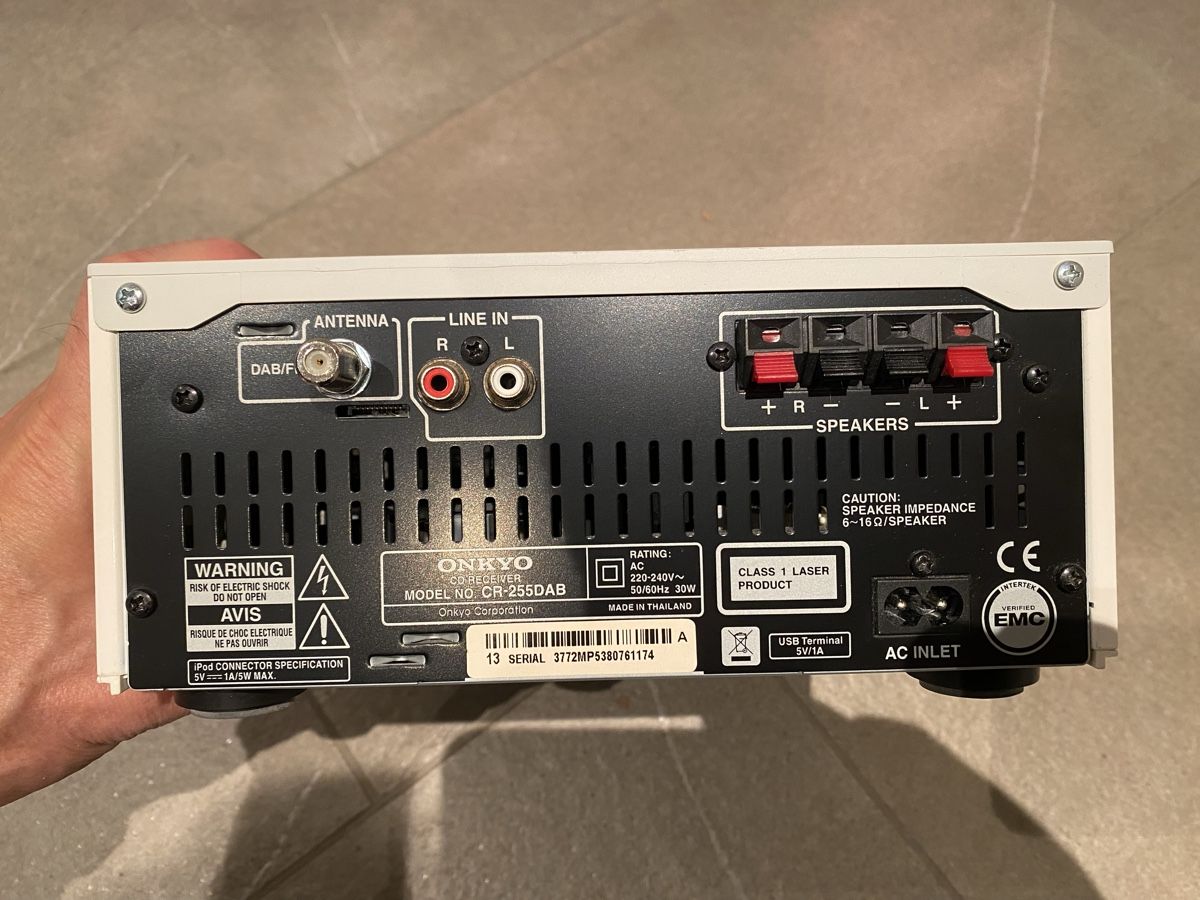 Onkyo Sistemi audio & multimediali: CD Receiver ONKYO CR-255DAB – Usato da Hombrechtikon venduto da Loollaan 3