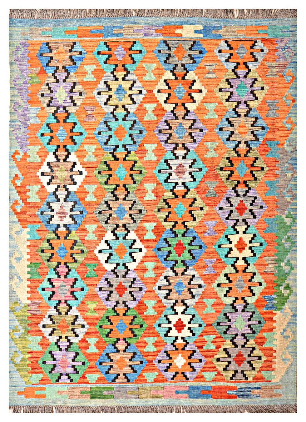 Kelim Tappeti: Oriente Kelim Teppich 150x200 Cm – Nuovo e nell'imballaggio originale da Lahore venduto da Fairways79 9