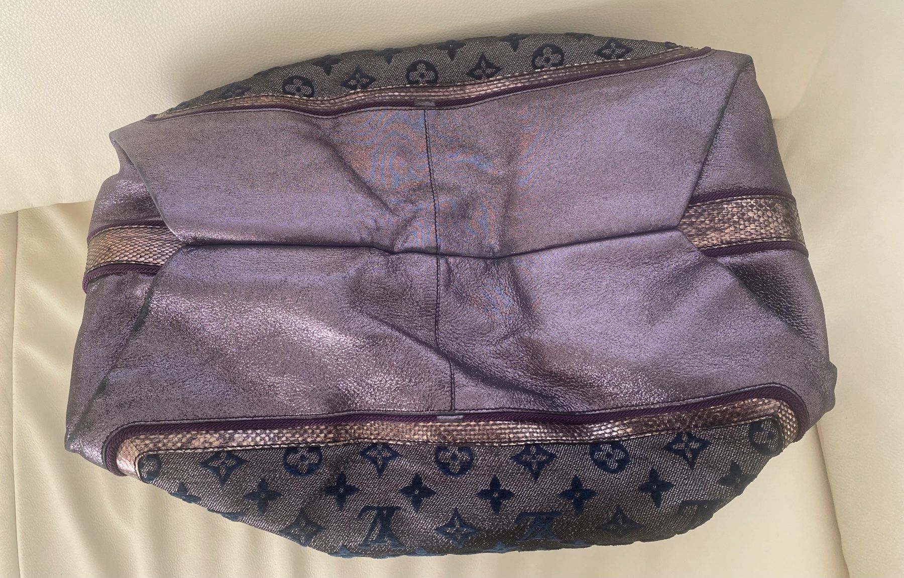 Louis Vuitton Sacs femmes: LOUIS VUITTON Printemps Vintage Python Leder Tasche – Neuf (Voir description) à Winkel par ferrari2022 5