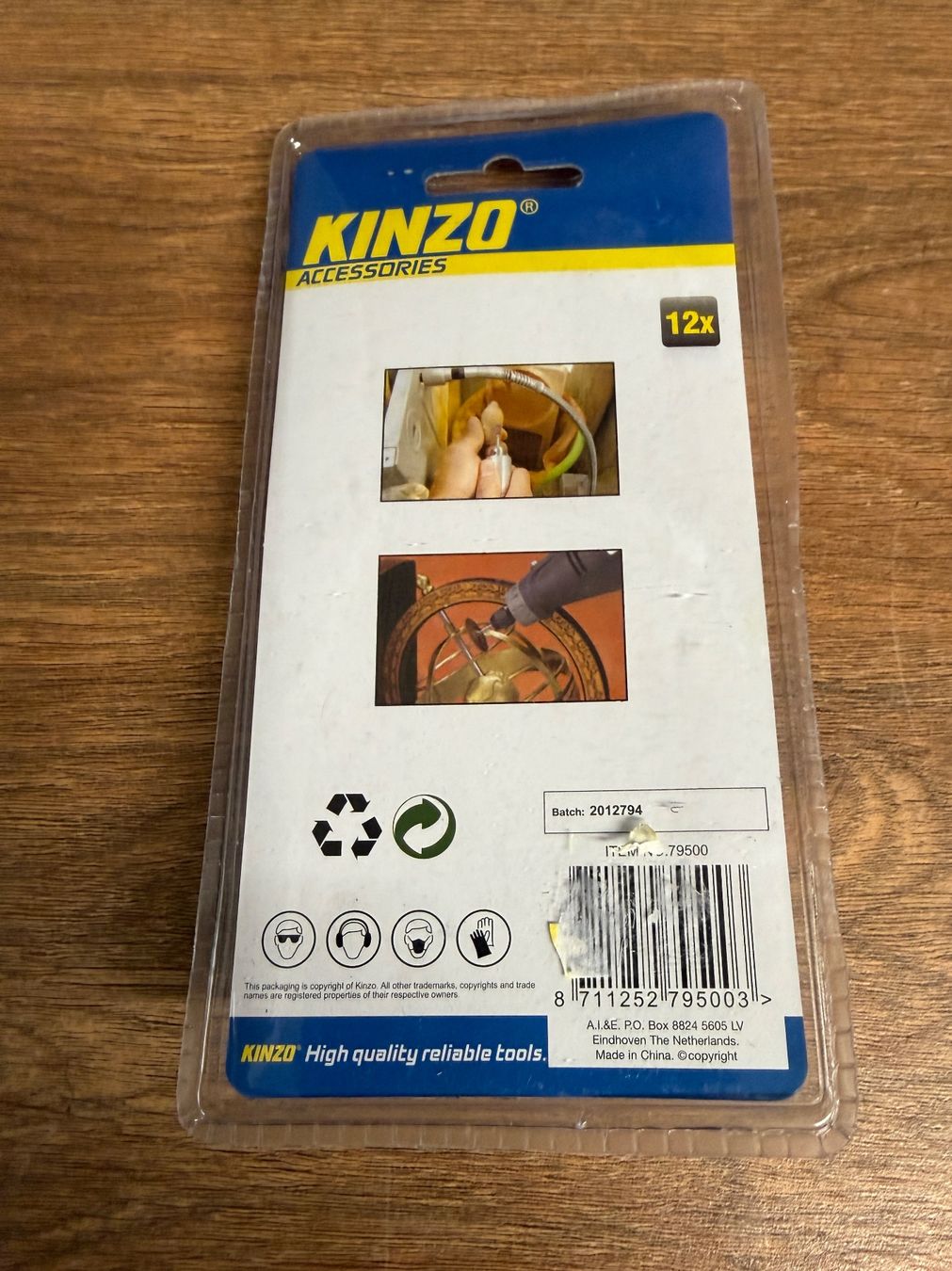Smerigliatrici & Lucidatrici: Kinzo Zubehör Set – Nuovo (secondo la descrizione) da Nussbaumen AG venduto da olitech5415 1