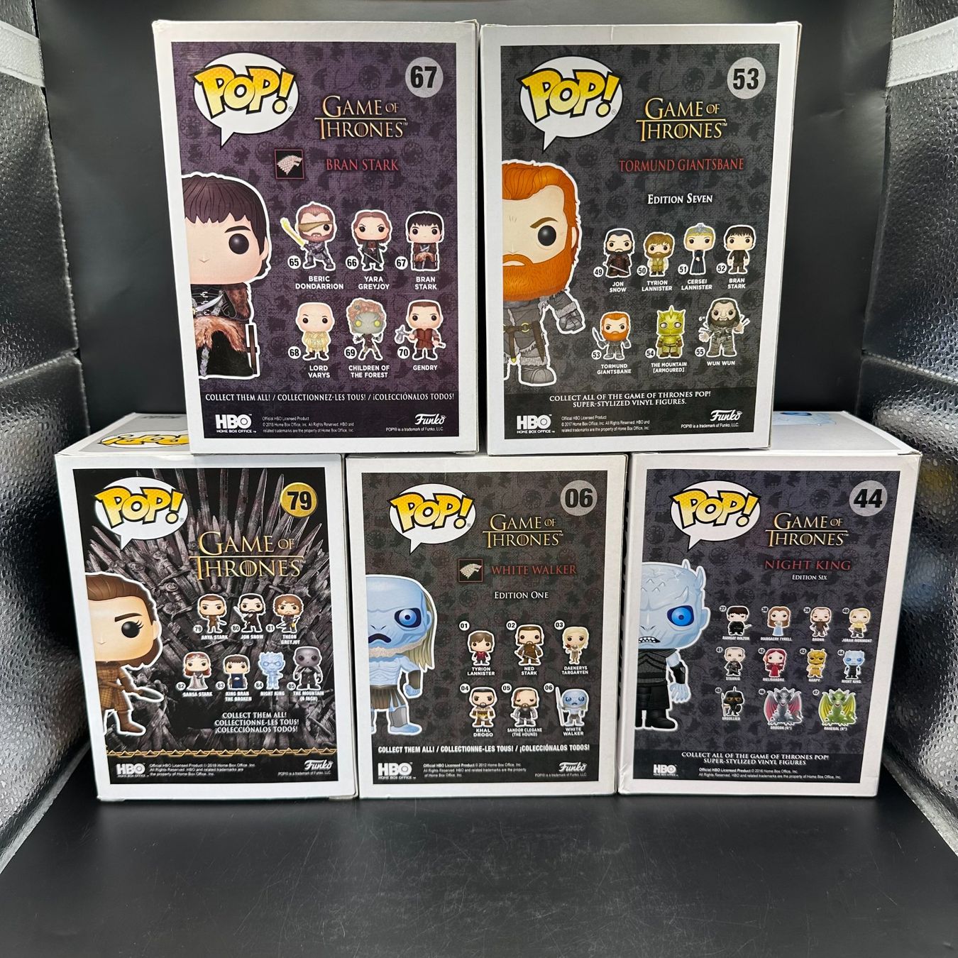 Funko Statuette: Funko Pop Game of Thrones 5Stk Sammlung – Usato da Düdingen venduto da Nerdworld 1