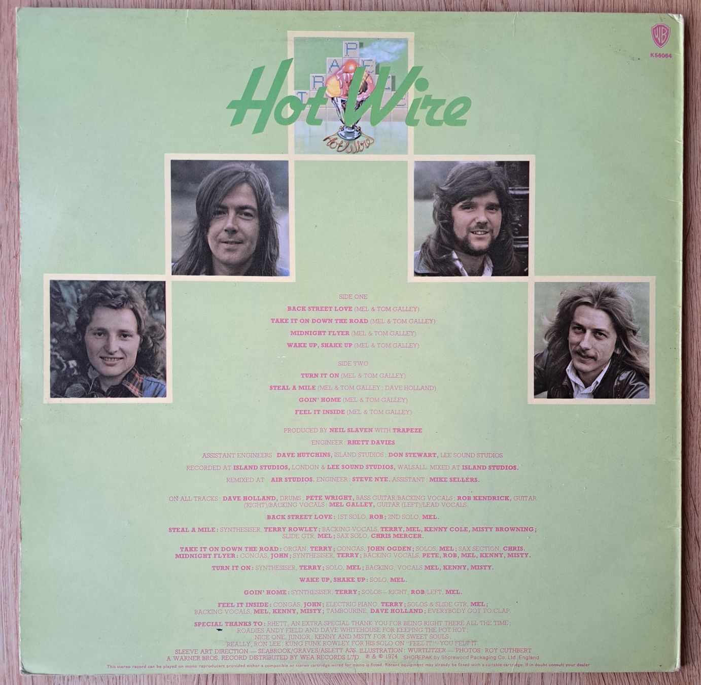 Schallplatten: Trapeze - Hot Wire – Gebraucht aus Meggen von Ricardokoch 1