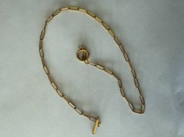 Gold Paperclip Choker Necklace New Minimalist Style