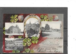 SG St.Gallen 1900 mit Postgebäude,Hechtplatz,Gallusplatz