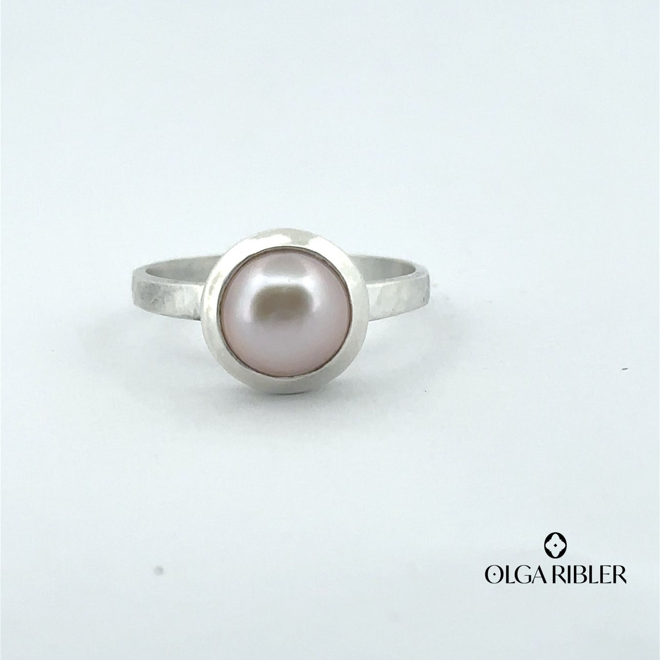 Olga Ribler Anelli: Feiner Ring 925 Sterling Silber mit Perle Grösse 58 – Nuovo (secondo la descrizione) da Luzern venduto da Schmuckoutlet 6