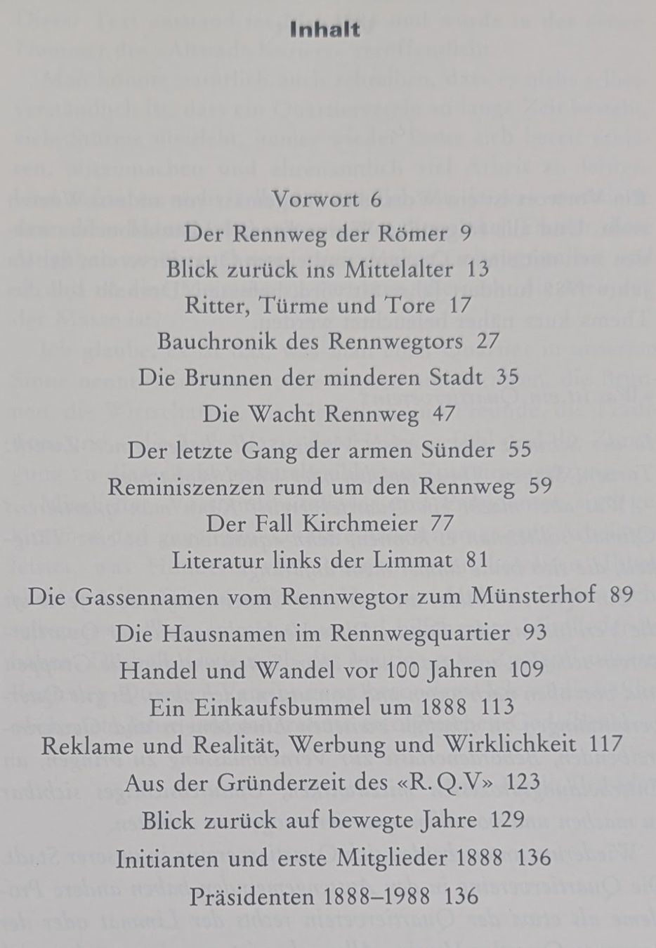 Libri: Walter Baumann: Das Rennweg-Quartier, Nummeriert! – Usato da Zürich venduto da axolottchen 3