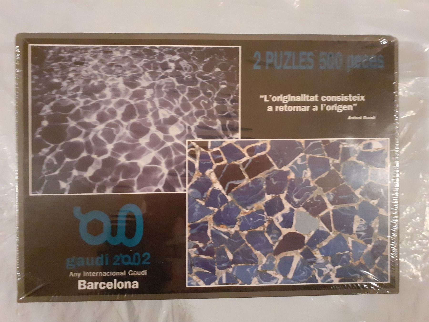 Puzzle: Gaudi 2002, 2 Puzzle 500 er – Nuovo e nell'imballaggio originale da Niederwil AG venduto da Bernmatt
