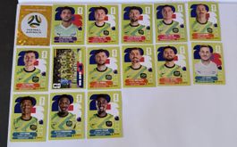 Panini WM 2026 -Australien Set 15 Stk inkl Wappen & Teambild