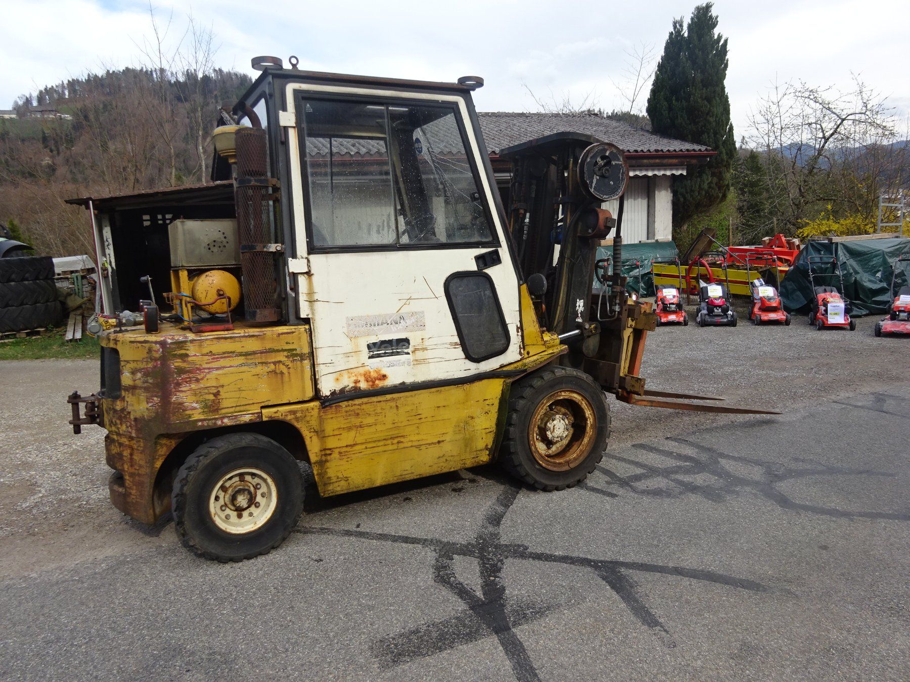 Diesel Carrelli elevatori e a forche: Stapler yale GDP 60 Diesel – Difettoso da Bauma venduto da deutz08 5