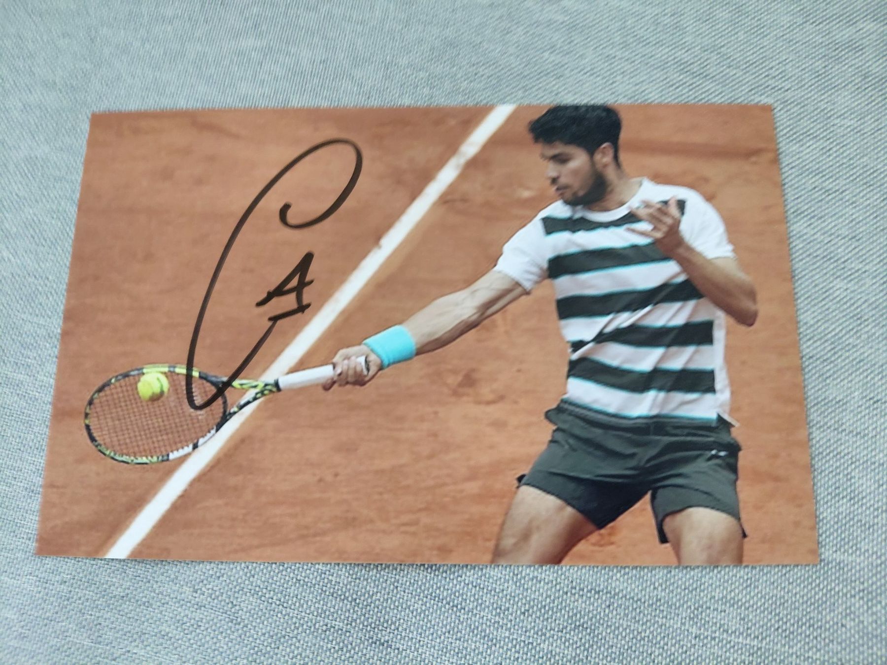 Autografi: Autogramm Carlos Alcaraz – Usato da Schmerikon venduto da Olympia04