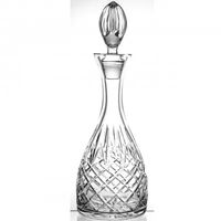 Weinkaraffe Kristall 1000ml Ananas-Muster transparent