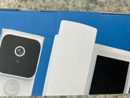 Video-Gegensprechanlage mit Nachtsicht, Farbe Schwarz