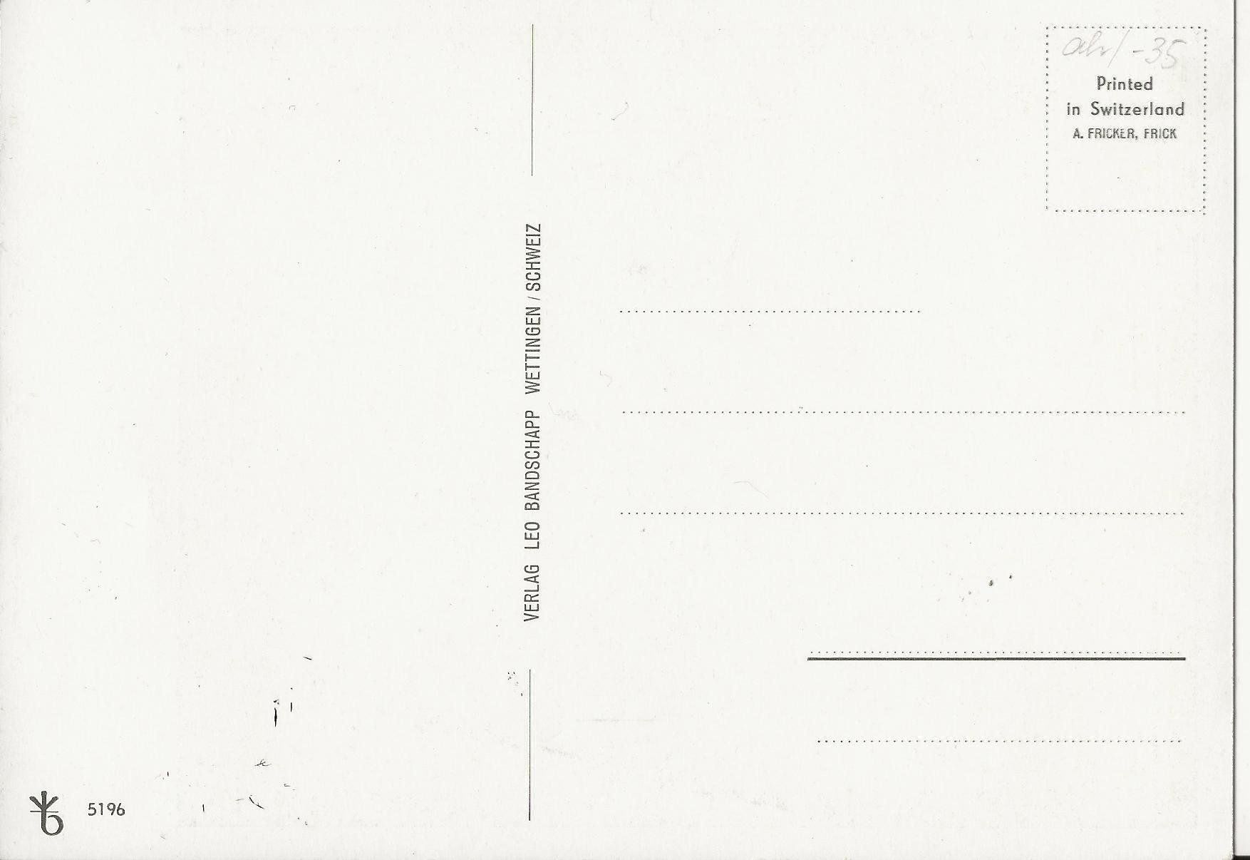 Cartoline postali: BERT, Osterhase, Maler, Ostereier, Ostern – Usato da Frauenfeld venduto da Merk52 1