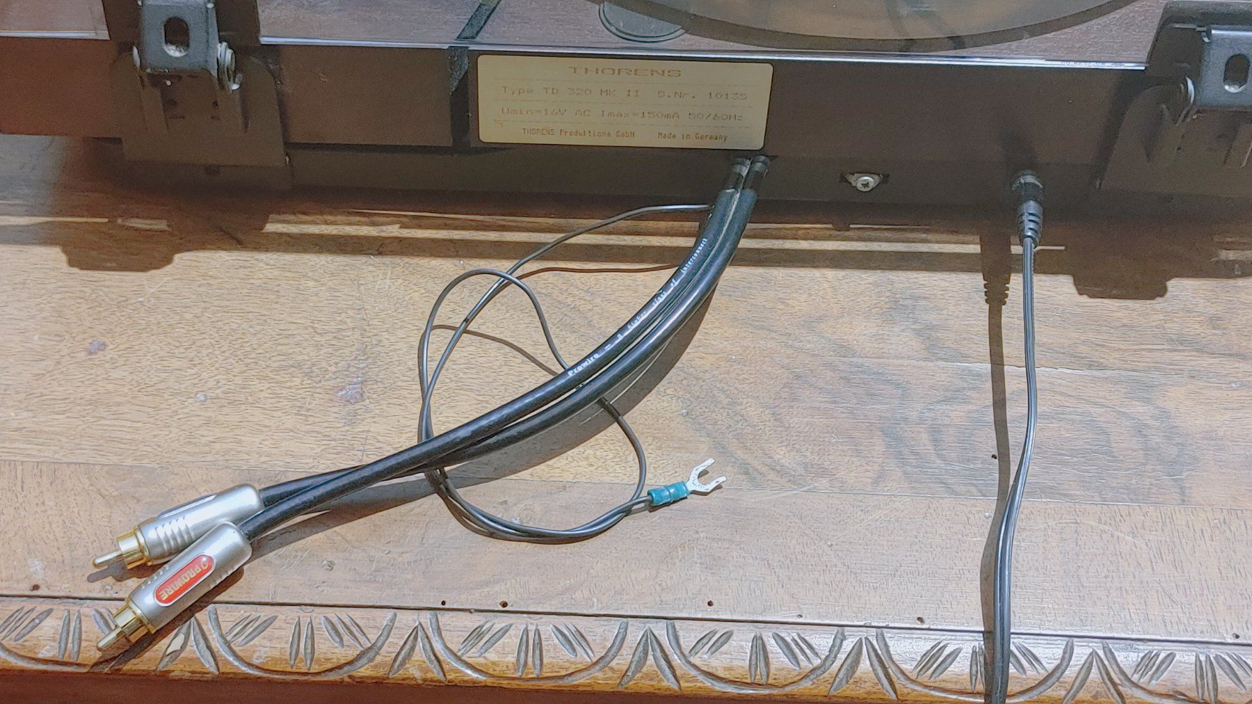 Thorens Plattenspieler: Thorens TD 320 MK ll – Gebraucht aus REGENSDORF von  2