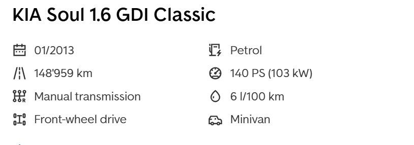 Automobili: Kia soul 1.6 GDI Classic 2018 – Usato da Kleindöttingen venduto da mio-parts 7