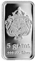 19x Silberbarren 5 Gramm Scottsdale .999 Fine Silver neu